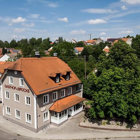 Gasthof Zur Bruecke Kaufering 外观 照片