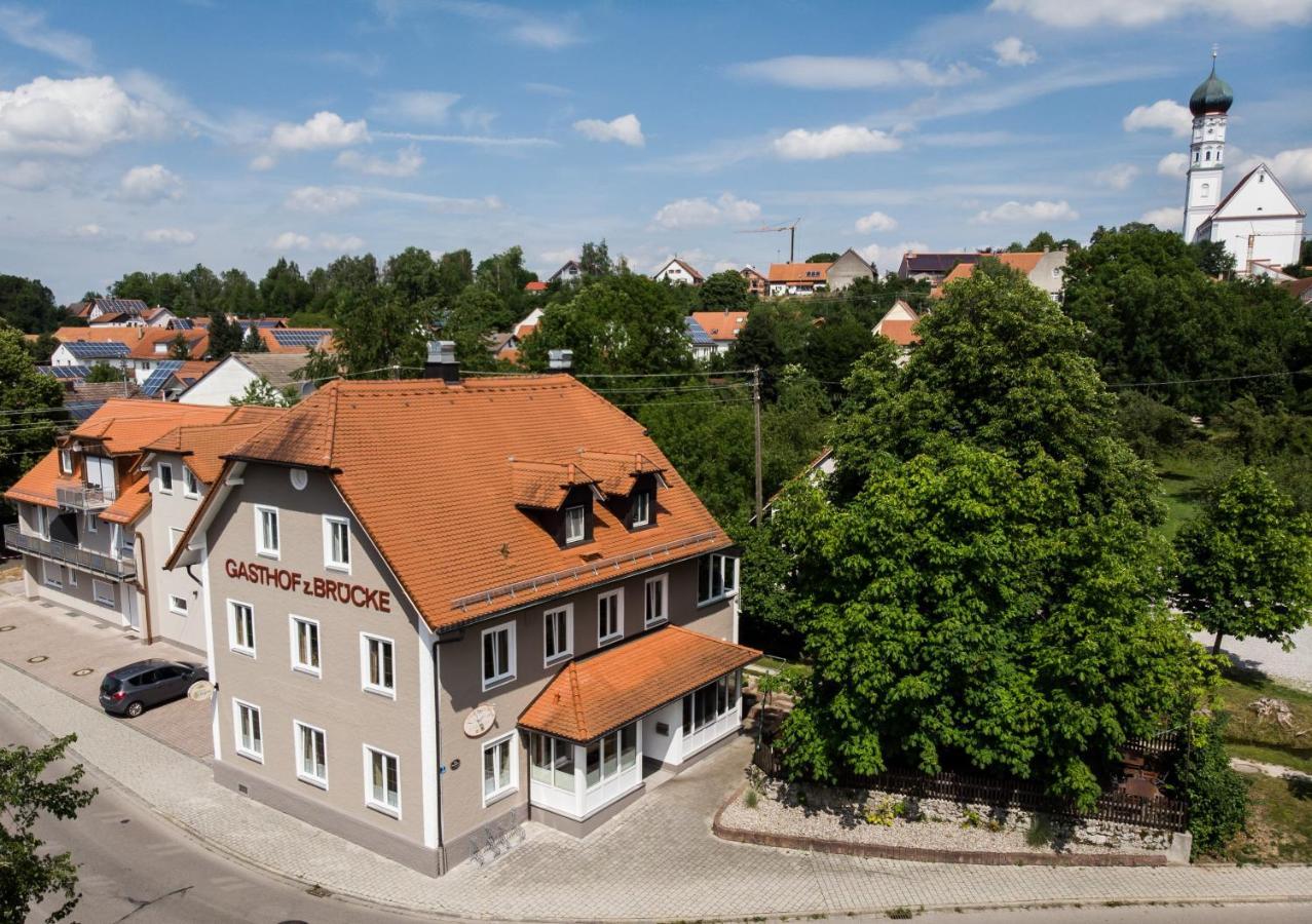 Gasthof Zur Bruecke Kaufering 外观 照片